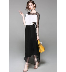 Color Block Top and Pants